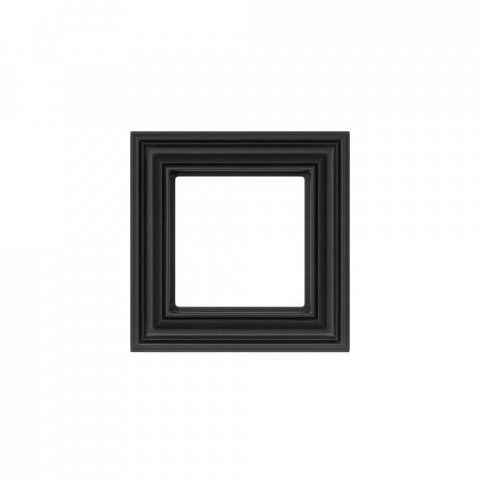 Рамка 1-постовая Liregus Retro черный матовый 29-243