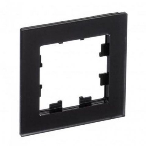 Рамка 1-постовая Schneider Electric AtlasDesign Nature черная ATN331001