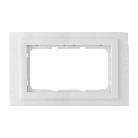 Рамка 2-модульная Mono Electric Despina белый 102-190000-165