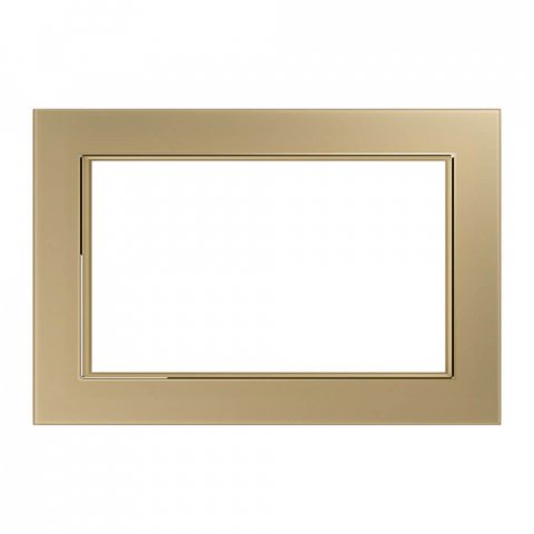 Рамка 2-постовая без перемычки Stekker Катрин золото GFR00-7012-08 49042