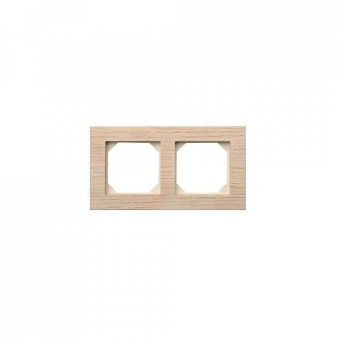 Рамка 2-постовая Liregus Epsilon дуб беленный 28-2242