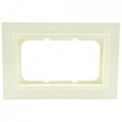 Рамка 2-постовая Mono Electric Despina слоновая кость 102-010000-165