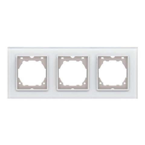 Рамка 3-постовая Vesta-Electric Exclusive White белый FRM050206SER