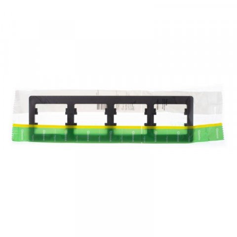 Рамка 4-постовая Schneider Electric Glossa шоколад GSL000804