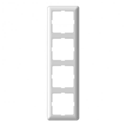Рамка 4-постовая Schneider Electric W59 белая KD-4-18