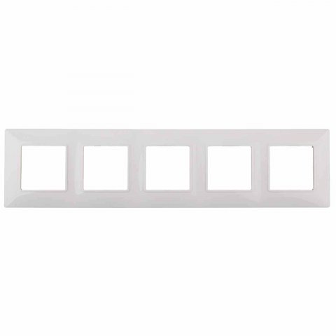 Рамка 5-постовая ЭРА Elegance 14-5005-01 Б0034405