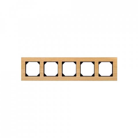 Рамка 5-постовая Liregus Epsilon дуб 28-224