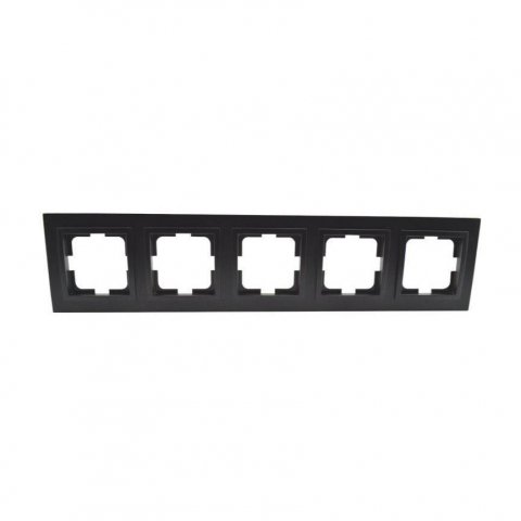 Рамка 5-постовая Mono Electric Despina графит 102-200000-164