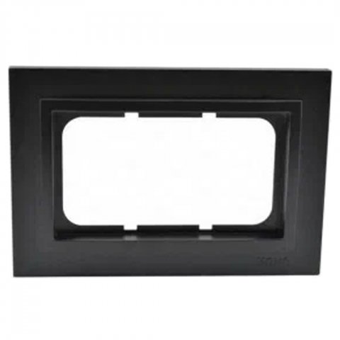 Рамка двойная Mono Electric Despina графит 102-200000-165