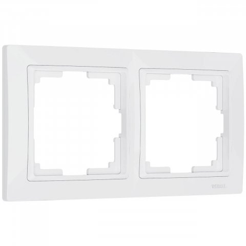 Рамка на 2 поста Werkel Snabb basic белый W0022001 4690389161346