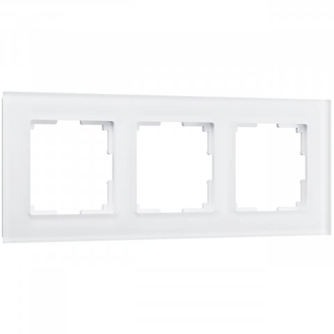 Рамка на 3 поста Werkel Favorit белый матовый W0031105 4690389159763