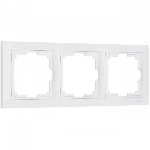 Рамка на 3 поста Werkel Snabb basic белый W0032001 4690389161384