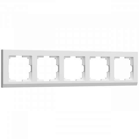 Рамка на 5 постов Werkel Stark белый W0051801 4690389161926