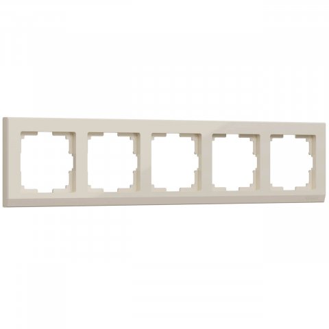 Рамка на 5 постов Werkel Stark слоновая кость W0051803 4690389161933