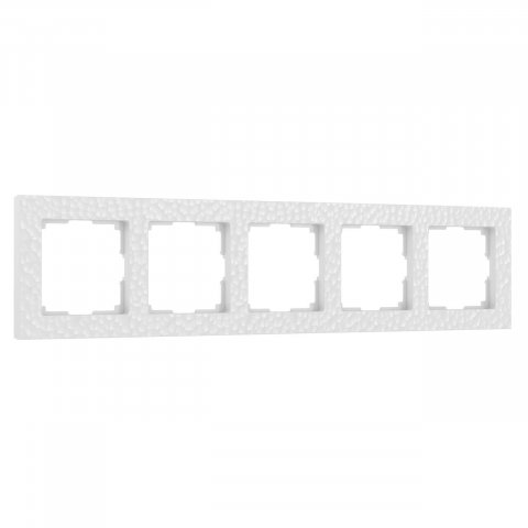 Рамка Werkel Hammer на 5 постов белый W0052401 4690389163531