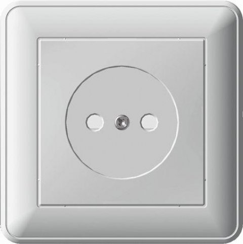 Розетка 2К Schneider Electric W59 16A 250V со шторками белая RS16-151-18