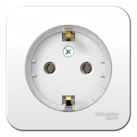 Розетка 2К+З Schneider Electric Blanca 16A 250V белая BLNRA110111