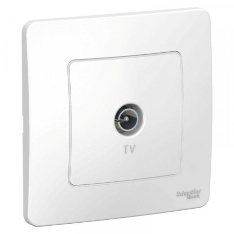 Розетка телевизионная TV Schneider Electric Blanca белая BLNTS000011