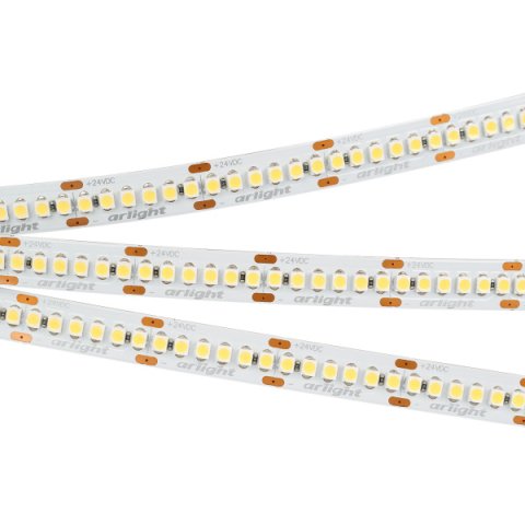 Светодиодная лента Arlight 19,2W/m 240LED/m 2835SMD теплый белый 5M 028621(2)