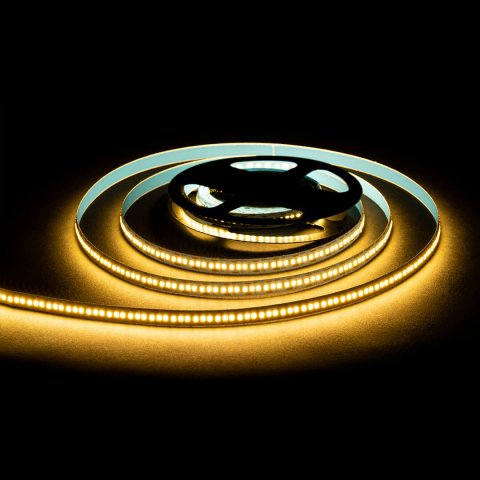 Светодиодная лента OGM 19,2W/m 240LED/m 2835SMD теплый белый 5M LSE-265