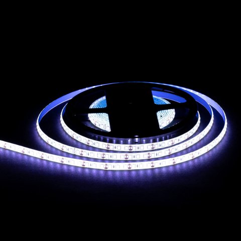 Светодиодная лента OGM 9,6W/m 120LED/m 2835SMD холодный белый 5M LSE-261