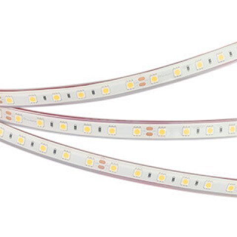 Светодиодная влагозащищенная лента Arlight 14,4W/m 60LED/m 5060SMD дневной белый 5M 034034