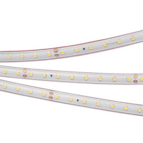 Светодиодная влагозащищенная лента Arlight 6W/m 80LED/m 2835SMD теплый белый 5M 024519(2)