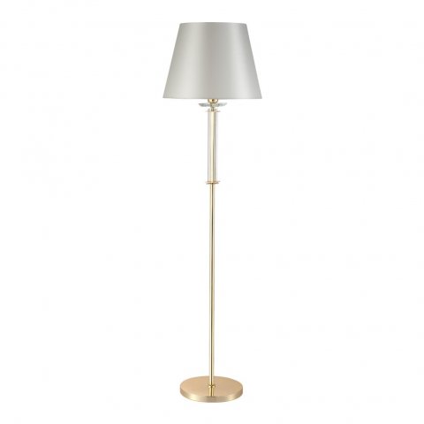 Торшер Crystal Lux Nicolas PT1 Gold/White