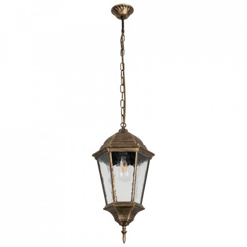 Уличный подвесной светильник Arte Lamp Genova A1204SO-1BN