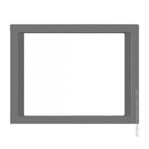 Вставка 2-модульная Mono Electric Larissa серый 103-000200-153