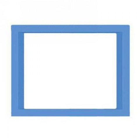 Вставка 2-модульная Mono Electric Larissa синий 103-000600-153