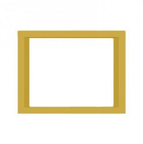 Вставка 2-модульная Mono Electric Larissa желтый 103-000900-153