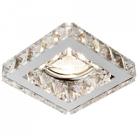 Встраиваемый светильник Ambrella light Crystal K110 CL/CH