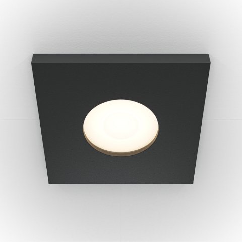 Встраиваемый светильник Maytoni Technical Stark DL083-01-GU10-SQ-B