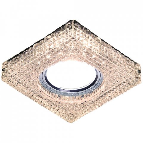 Встраиваемый светодиодный светильник Ambrella light Led S272 CL/WW