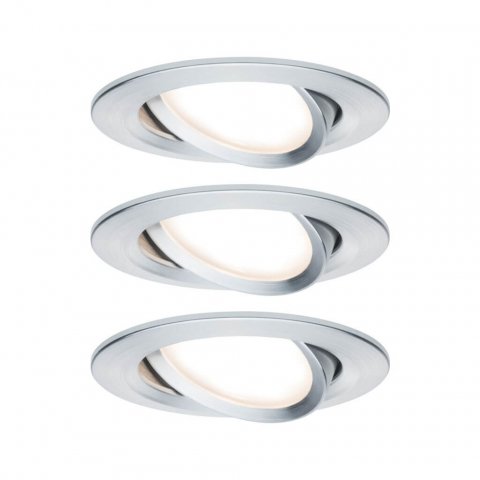 Встраиваемый светодиодный светильник Paulmann Nova Coin 93487