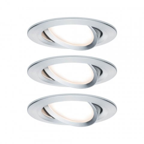 Встраиваемый светодиодный светильник Paulmann Nova Coin Led 93451