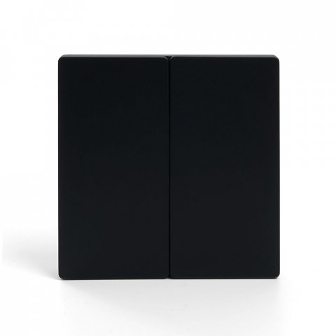 Выключатель двухклавишный беспроводной Feron Smart черный TM82 41723