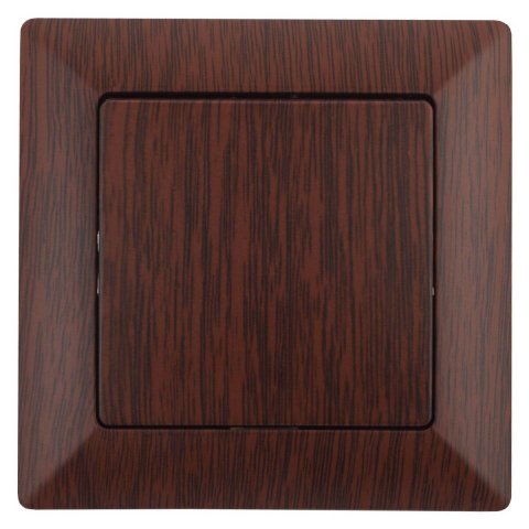 Выключатель одноклавишный ЭРА Intro Solo 10A 250V венге 4-101-10 Б0043268