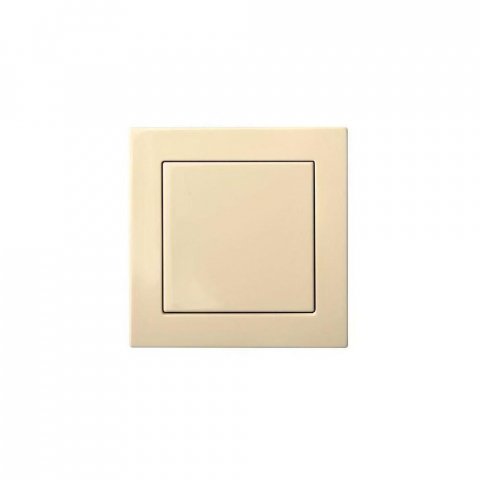 Выключатель одноклавишный Liregus Epsilon бежевый 28-058