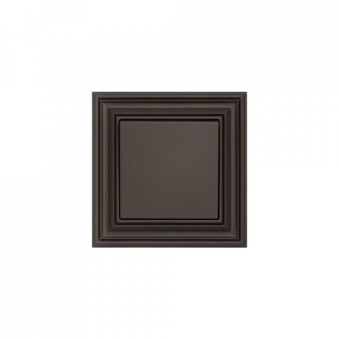 Выключатель одноклавишный Liregus Retro коричневый омбре 29-001