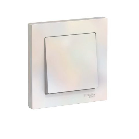 Выключатель одноклавишный Schneider Electric AtlasDesign 10A 250V жемчуг ATN000412