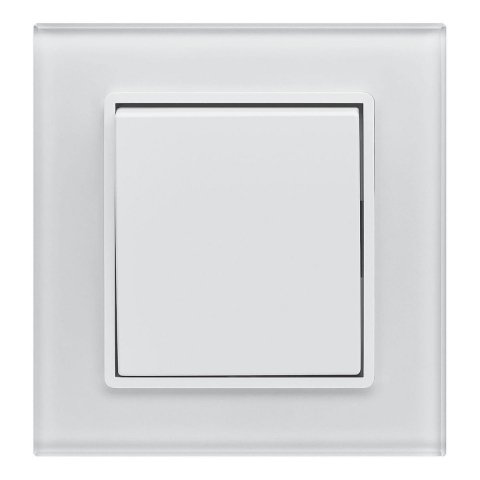 Выключатель одноклавишный Vesta-Electric Exclusive White белый FVK050104BEL