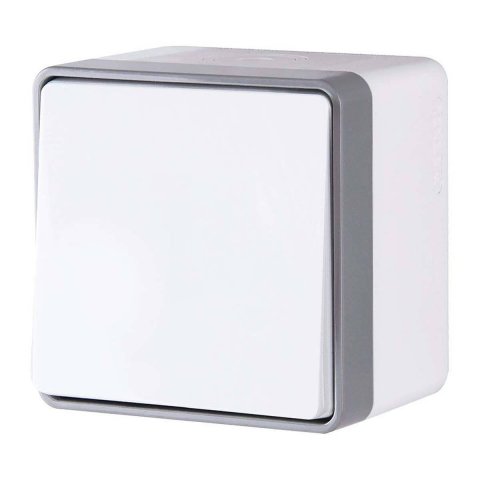 Выключатель одноклавишный влагозащищенный Werkel Gallant белый W5010201 4690389163920