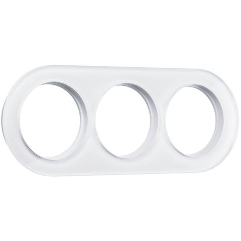 Рамка Werkel на 3 поста Favorit Runda белый W0035101 4690389166471