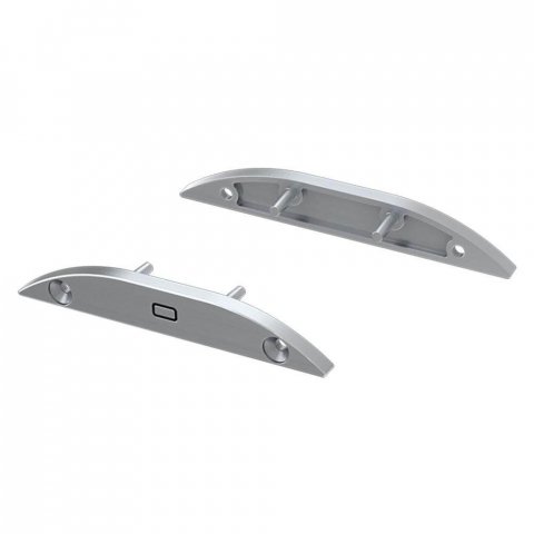 Набор заглушек Arlight ALM-Flat-R серая 026741