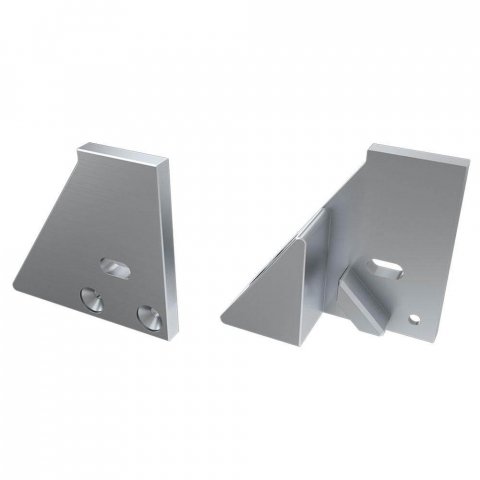 Набор заглушек Arlight ALM-Glass-10 с опорой правая с отверстием 026740