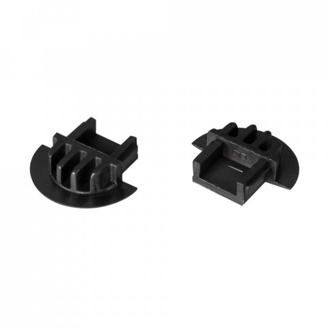 Заглушка Arlight Mic-F чёрная глухая 030795