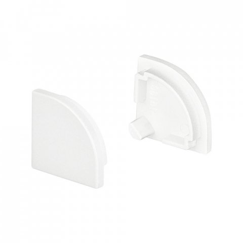 Заглушка Arlight SL-Kant-H16 Round Black White глухая 037547