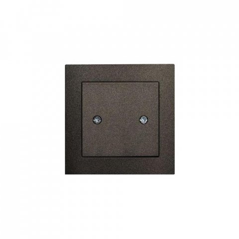 Заглушка Liregus Epsilon антрацит 28-1135